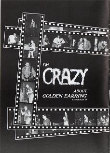 Golden Earring fanclub magazine 1996#2-3 back cover